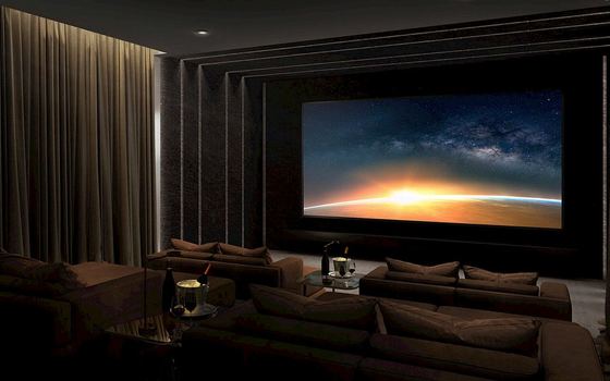 Private home cinema with reference surround sound